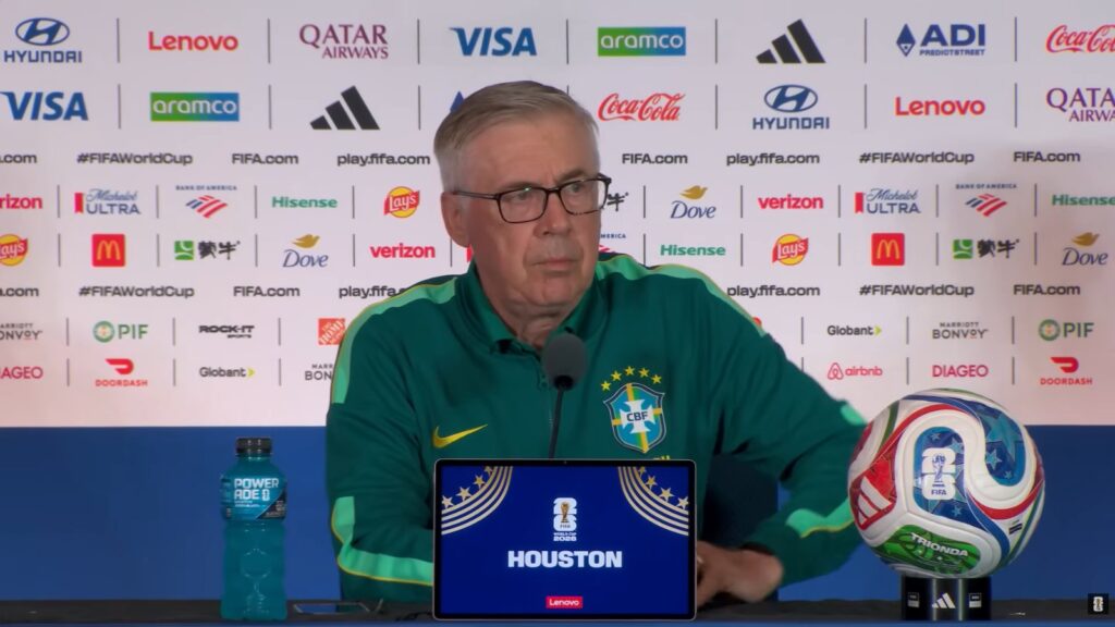 Carlo Ancelotti renueva la nómina de Brasil con las reapariciones de João Pedro y Estêvão Carlo Ancelotti renueva la nómina de Brasil con las reapariciones de João Pedro y Estêvão