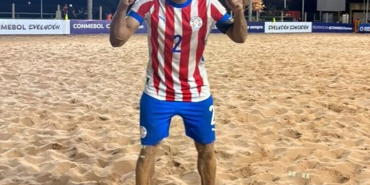 Goleada histórica de Los Pynandi ante Argentina en la Liga Evolución de Fútbol Playa