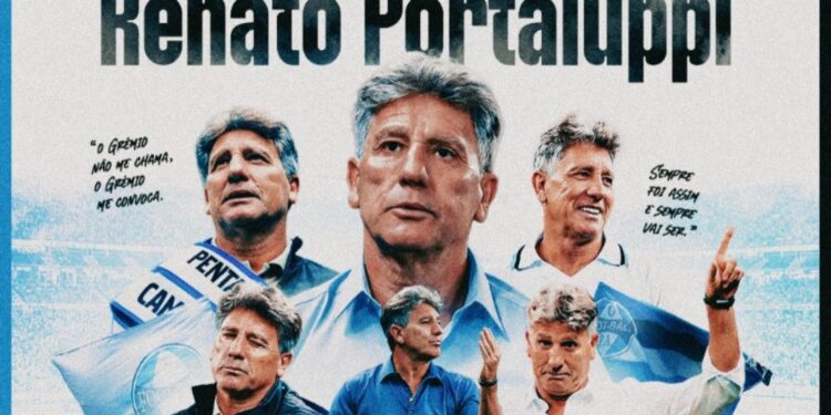 Gremio oficializa el retorno de Renato Gaúcho como nuevo entrenador del plantel principal Gremio oficializa el retorno de Renato Gaúcho como nuevo entrenador del plantel principal