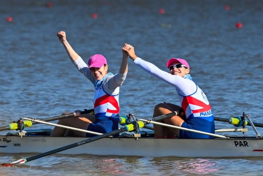 El remo le otorga a Paraguay dos nuevas medallas de plata en los Juegos Suramericanos Santa Fe 2026