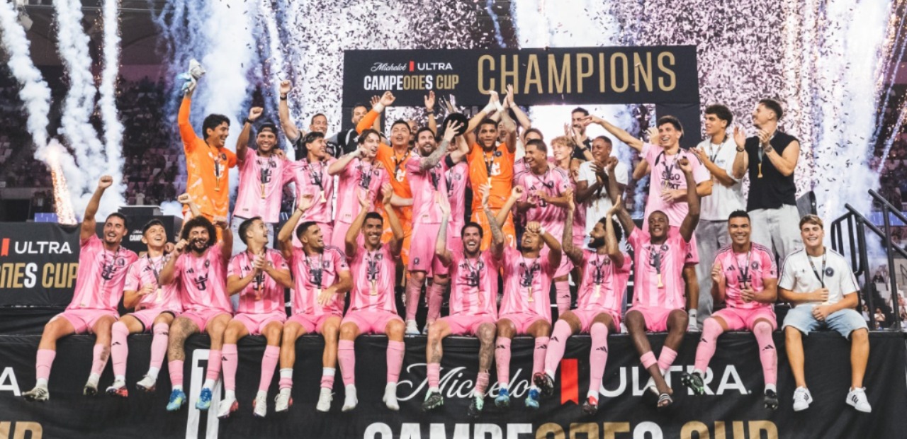 Matías Galarza conquista la Campeones Cup con Inter Miami y celebra su primer título internacional