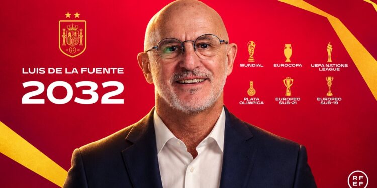 ¡Blindaje histórico tras el éxito absoluto! Luis de la Fuente renueva con España hasta 2032 y firma un contrato sin precedentes ¡Blindaje histórico tras el éxito absoluto! Luis de la Fuente renueva con España hasta 2032 y firma un contrato sin precedentes
