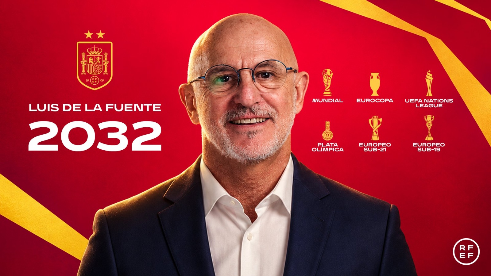 ¡Blindaje histórico tras el éxito absoluto! Luis de la Fuente renueva con España hasta 2032 y firma un contrato sin precedentes