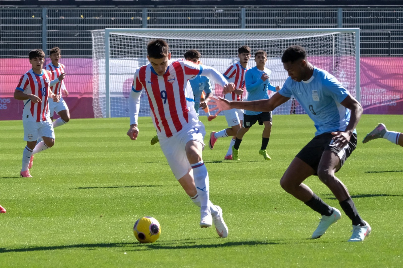 ¡Paso firme hacia el objetivo dorado! Paraguay igualó con Uruguay, ganó su grupo y se mete entre los cuatro mejores en los ODESUR ¡Paso firme hacia el objetivo dorado! Paraguay igualó con Uruguay, ganó su grupo y se mete entre los cuatro mejores en los ODESUR
