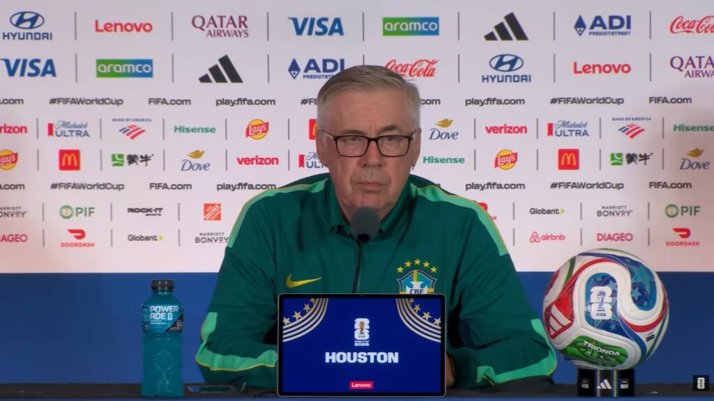 ¡Sorpresa mundial! La contundente frase de Carlo Ancelotti sobre el insólito amistoso de Brasil en India