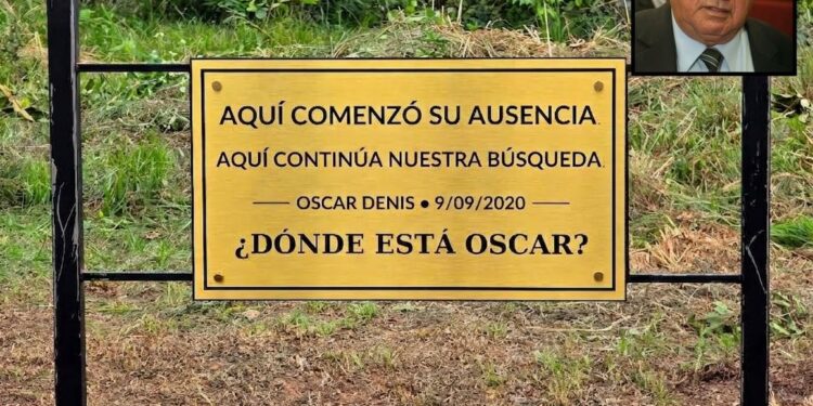 El dolor que no cesa: hoy se cumplen 6 años del secuestro de Óscar Denis El dolor que no cesa: hoy se cumplen 6 años del secuestro de Óscar Denis