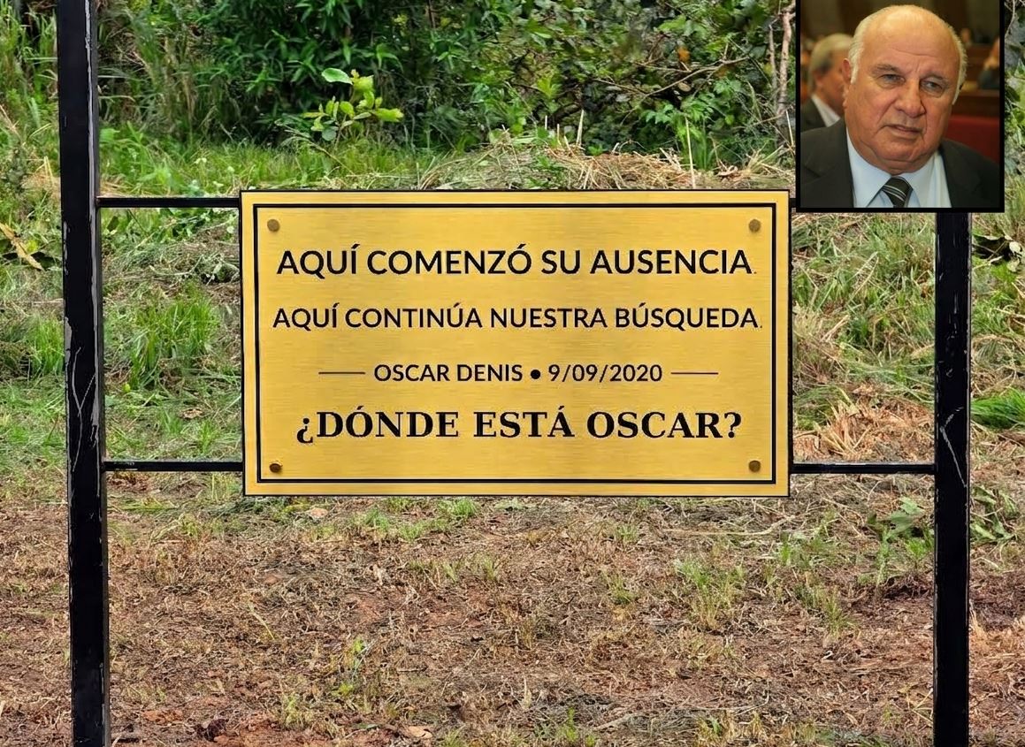El dolor que no cesa: hoy se cumplen 6 años del secuestro de Óscar Denis El dolor que no cesa: hoy se cumplen 6 años del secuestro de Óscar Denis
