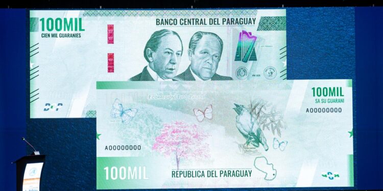 Guaraní renueva billetes tras seis décadas, incorporando tecnología y mayor seguridad Guaraní renueva billetes tras seis décadas, incorporando tecnología y mayor seguridad