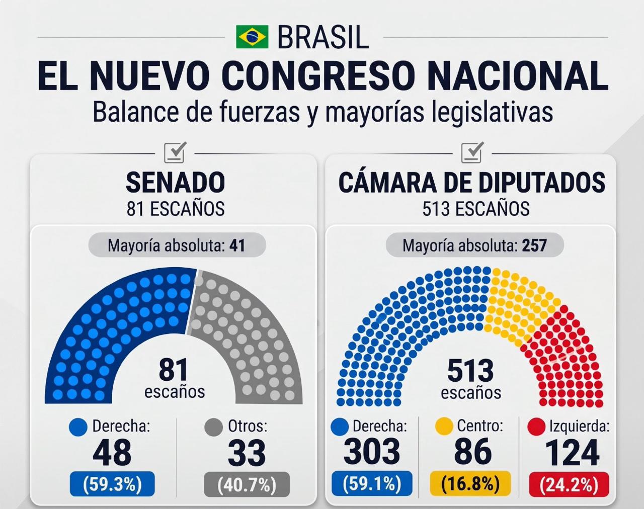 Lula gana la presidencia, pero enfrentará un Congreso dominado por la derecha en Brasil