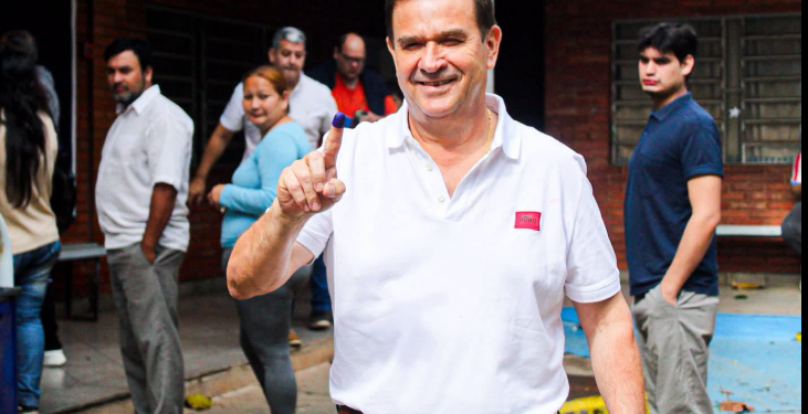 Guido González es reelecto como intendente de Lambaré