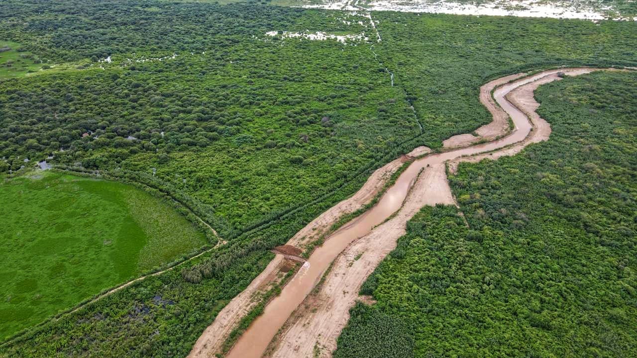 Pilcomayo: obras avanzan hasta un 90% antes de las primeras crecidas