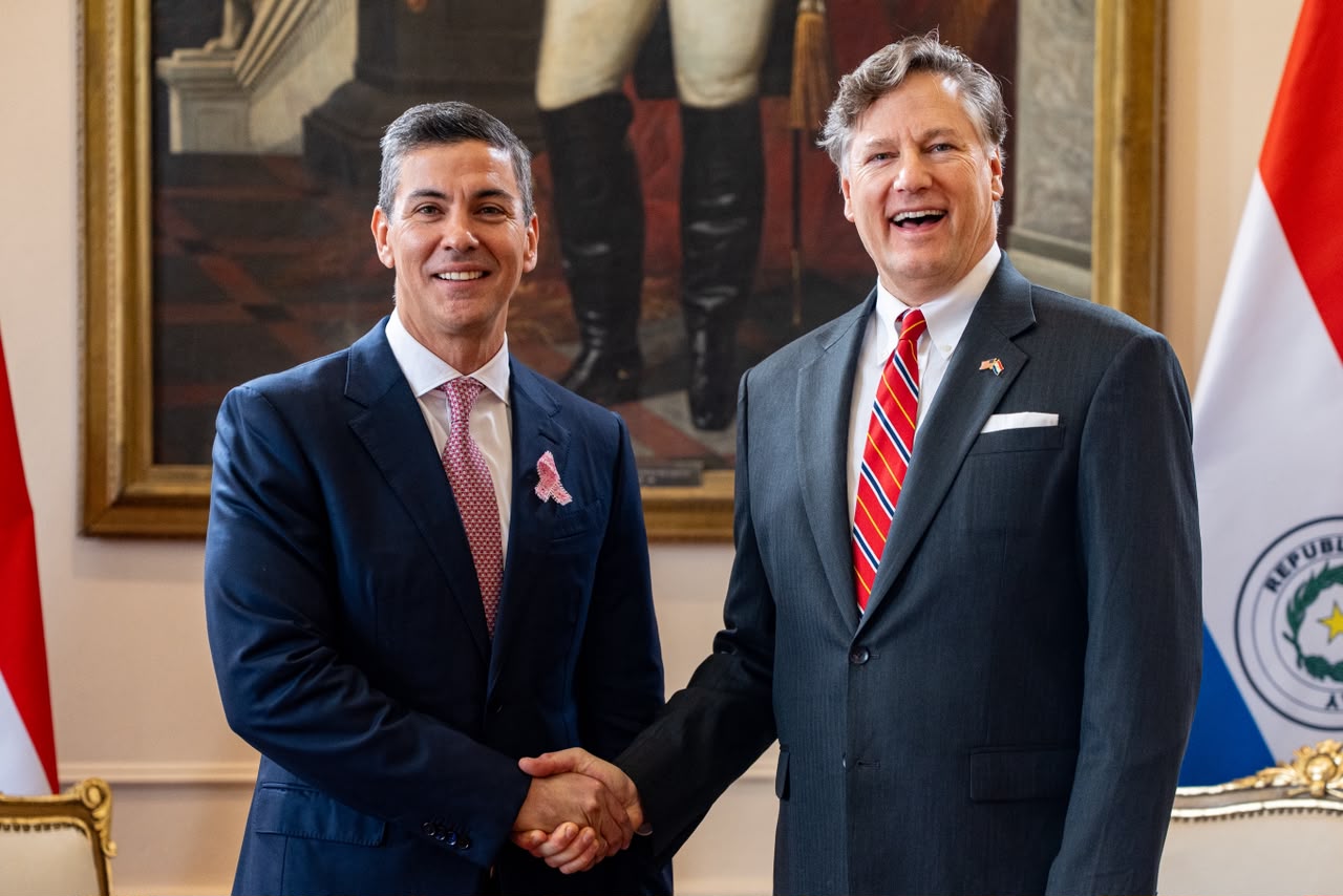 Landau destaca el papel estratégico de Paraguay y busca ampliar inversiones y cooperación con EE. UU. Landau destaca el papel estratégico de Paraguay y busca ampliar inversiones y cooperación con EE. UU.