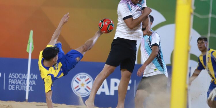 Palizas de escándalo en la arena: San Antonio y Luqueño aplastan a sus rivales en el arranque de la Superliga de Fútbol Playa