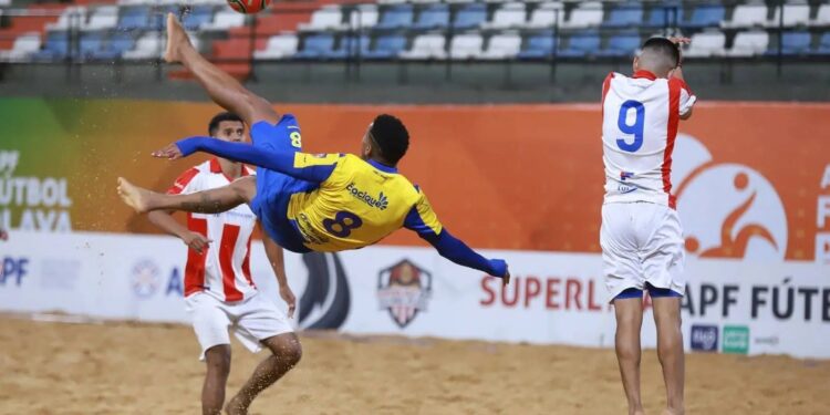 Batacazo sobre la arena: San Antonio y Luqueño abrochan su clasificación a semifinales en un Clausura de Fútbol Playa al rojo vivo