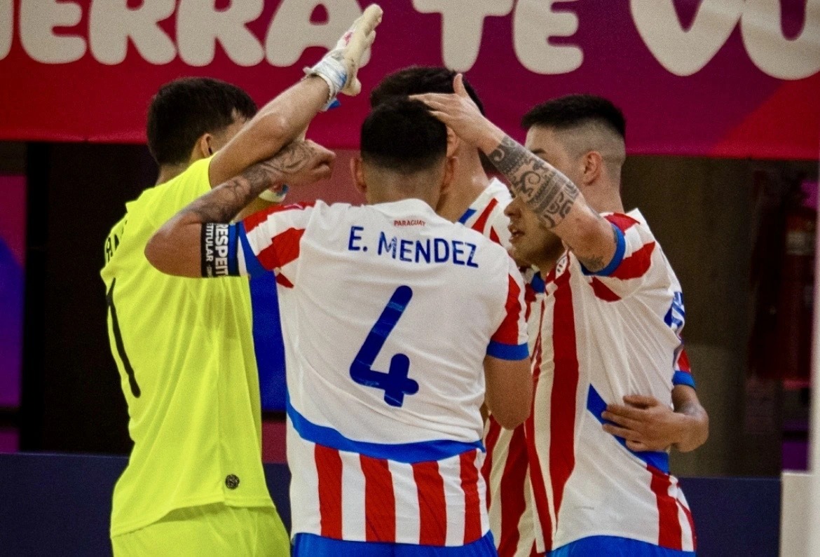 Golpe de autoridad albirrojo en Argentina: Paraguay liquida a Uruguay en el futsal continental y enciende la tabla de la Liga Evolución