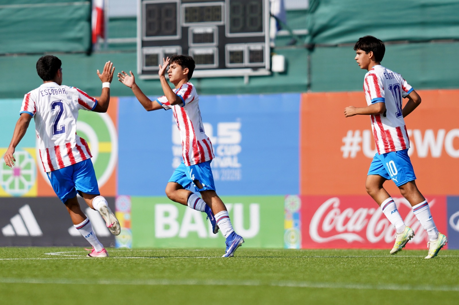 Remontada con goleada en Azerbaiyán: La Albirroja Sub 15 sufre un susto inicial ante Seychelles pero reacciona a tiempo para aplastar en el debut mundialista
