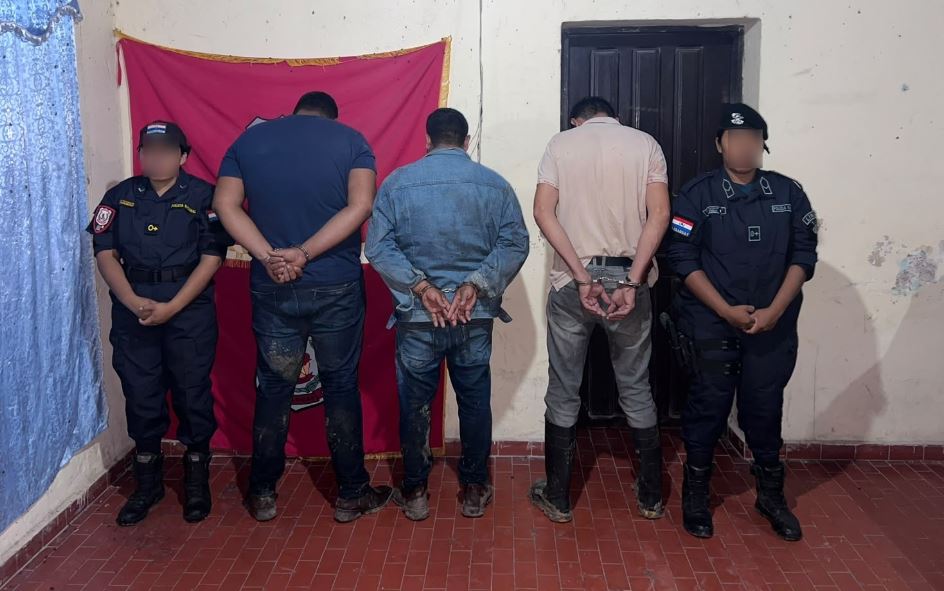 Abigeato en Alto Paraguay: 3 hombres fueron aprehendidos en zona de Bahía Negra Abigeato en Alto Paraguay: 3 hombres fueron aprehendidos en zona de Bahía Negra
