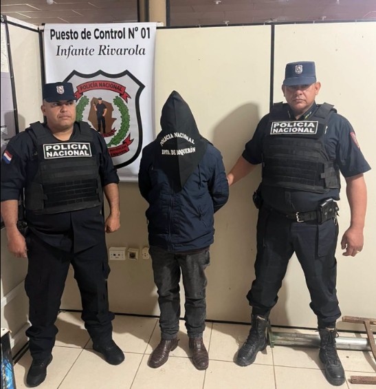 Es brasileño, tenía «alerta roja» de Interpol y fue detenido en el Chaco Es brasileño, tenía «alerta roja» de Interpol y fue detenido en el Chaco